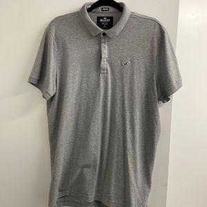 Hollister XL gray polo